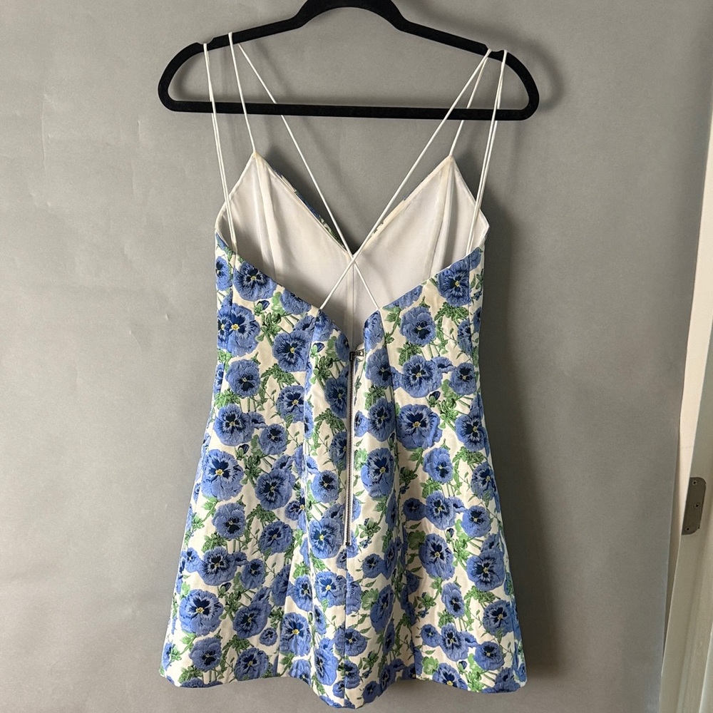ALICE+OLIVIA  Floral Spaghetti Strap Dress - Picture 3 of 8